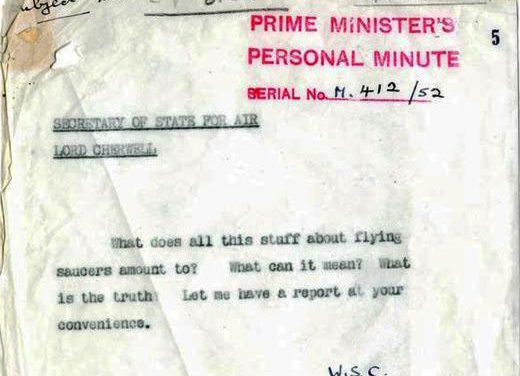 Όταν ο Τσώρτσιλ ρωτούσε για τα UFO…