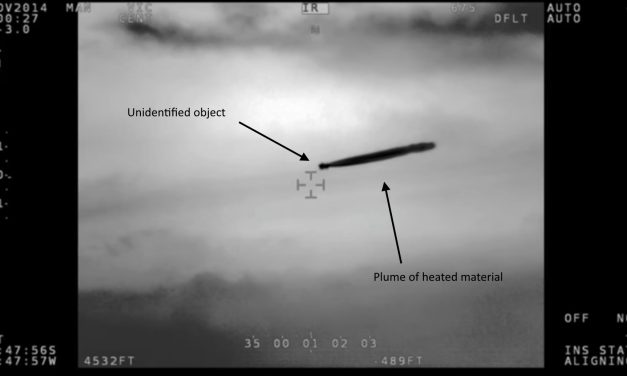 Δεν είναι η πρώτη φορά που εντοπίζεται UFO να αιωρείται στην ατμόσφαιρα.