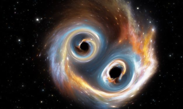 2 γιγάντιες μαύρες τρύπες θα συγκρουστούν μαζί σε 3 χρόνια και θα μπορούμε να το δούμε από τη γη
