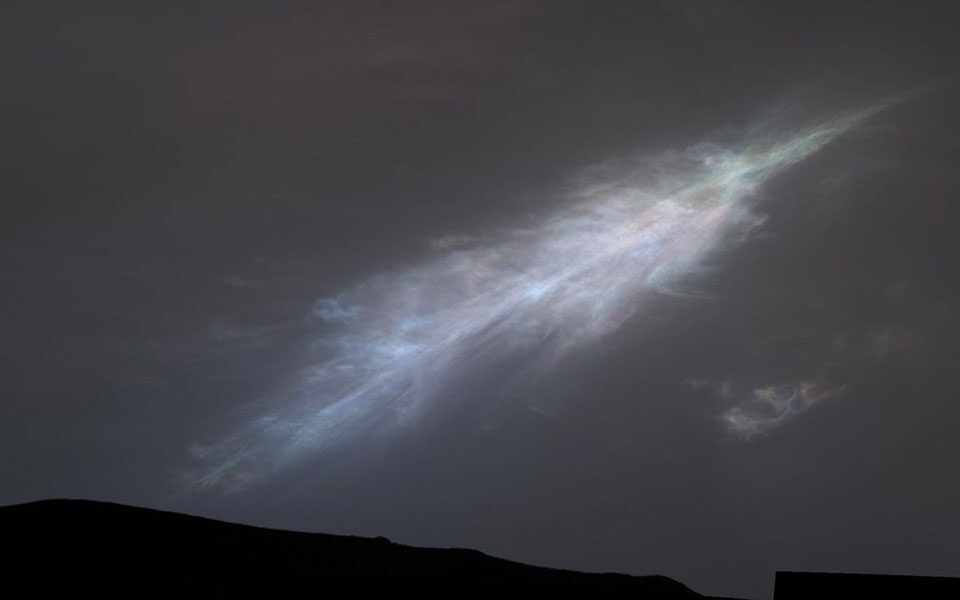 NASA: Φωτογραφίες από το «εξωγήινο» ηλιοβασίλεμα στον Άρη