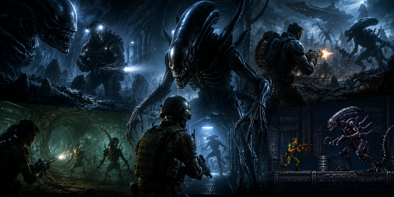Το πλήρες χρονικό των παιχνιδιών Alien από τον Mike Diver