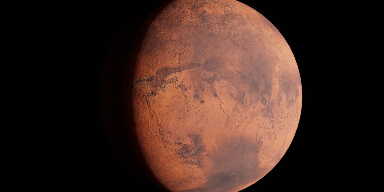 Το Mars Express αποτύπωσε τρισδιάστατα τον κρατήρα Σκιαπαρέλι