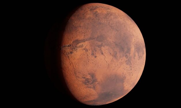Το Mars Express αποτύπωσε τρισδιάστατα τον κρατήρα Σκιαπαρέλι